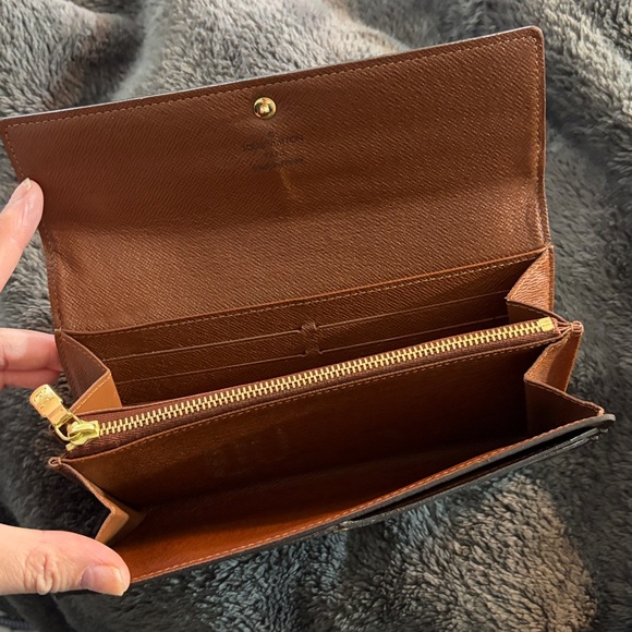 Authentic vtg Louis Vuitton wallet brown monogram - Picture 4 of 13